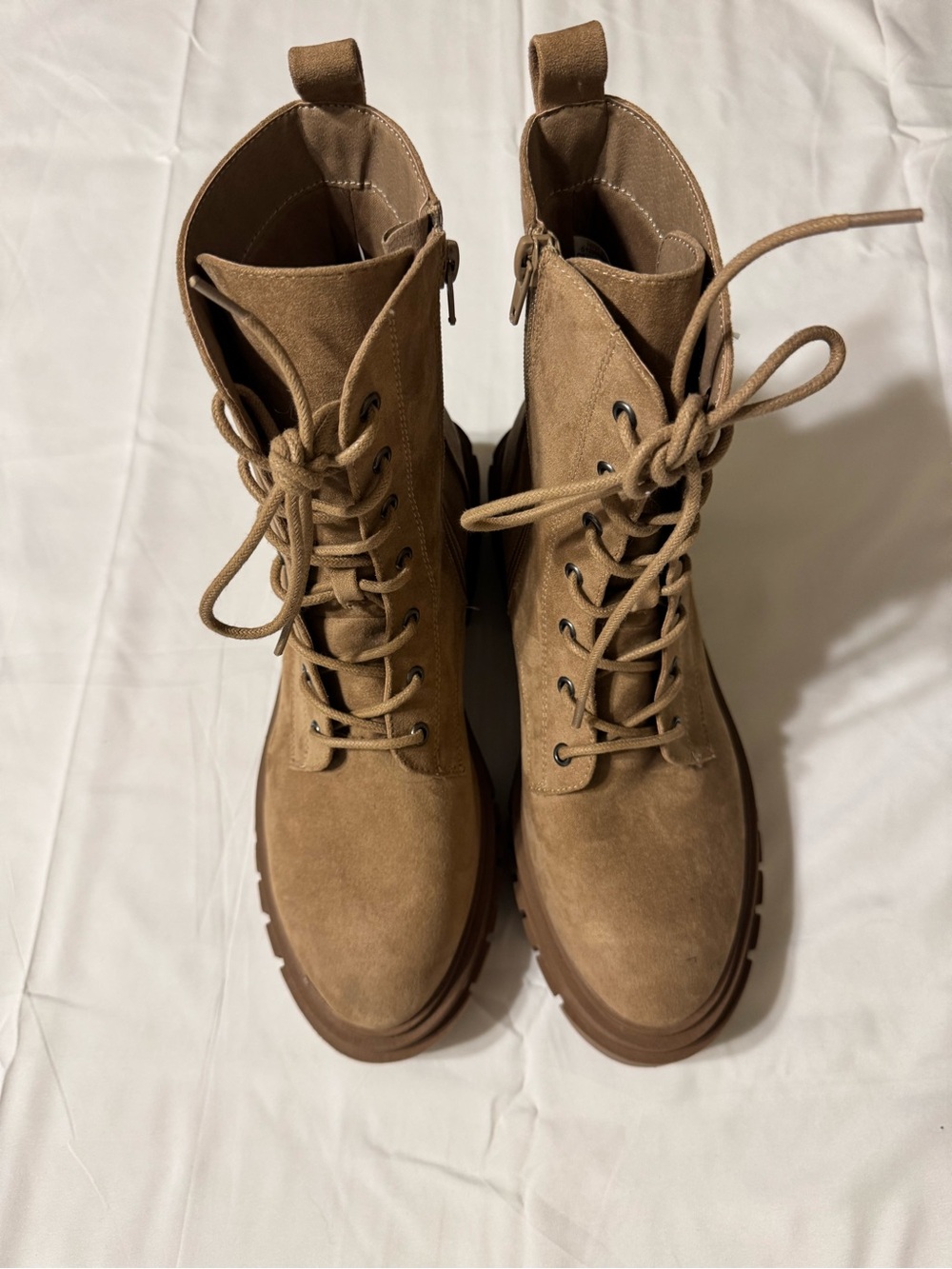American Eagle Outfitters Women's Lace-Up Combat Boots - Brown